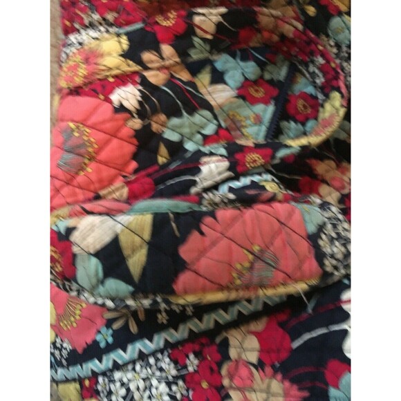 Vera Bradley Floral Print Large Duffle Iconic Bag Multi-Color - Picture 11 of 11